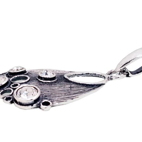 Alternative view of Silver pendant with Zirkons