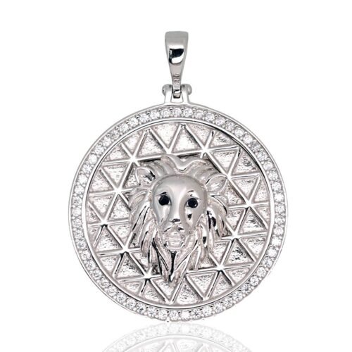Silver pendant with Zirkons