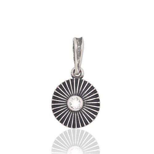 Silver pendant with Zirkons
