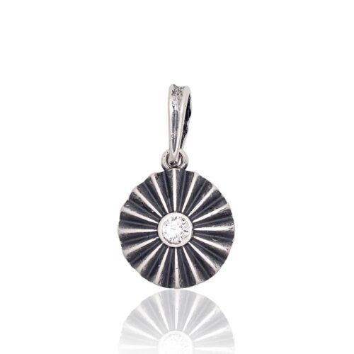 Silver pendant with Zirkons