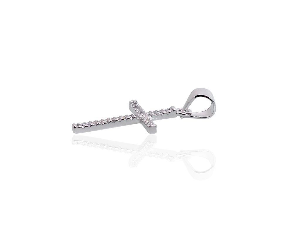 Silver pendant with Zirkons - Image 2