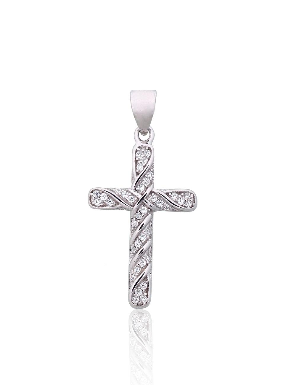 Silver pendant with Zirkons