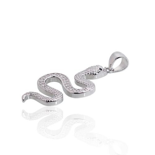 Alternative view of Silver pendant with Zirkons