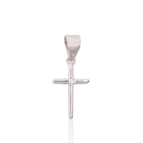 Silver pendant with Zirkons