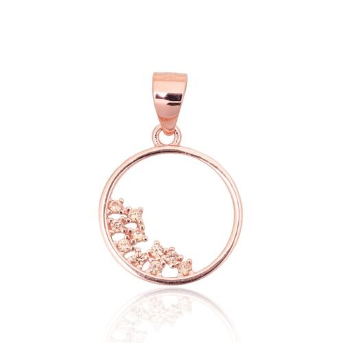 Silver pendant with Zirkons