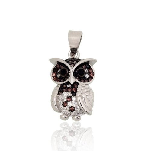 Silver pendant with Zirkons