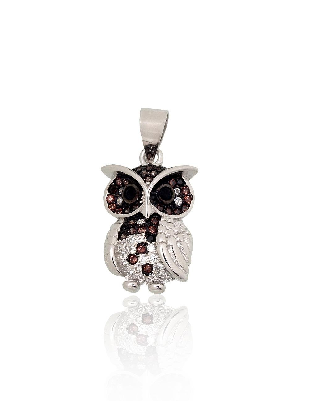 Silver pendant with Zirkons