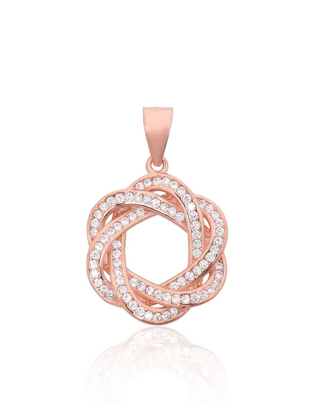 Silver pendant with Zirkons