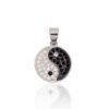 Silver pendant with Zirkons