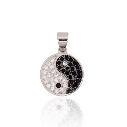 Silver pendant with Zirkons