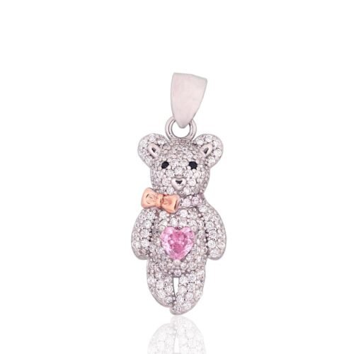 Silver pendant with Zirkons