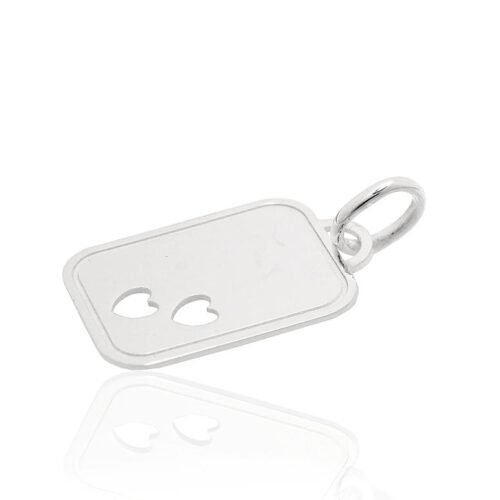 Alternative view of Silver pendant