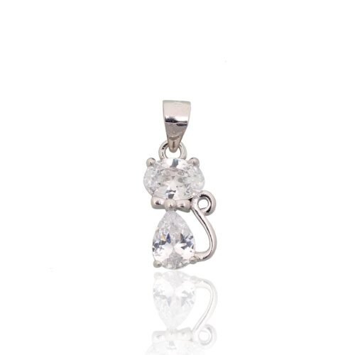 Silver pendant with Zirkons