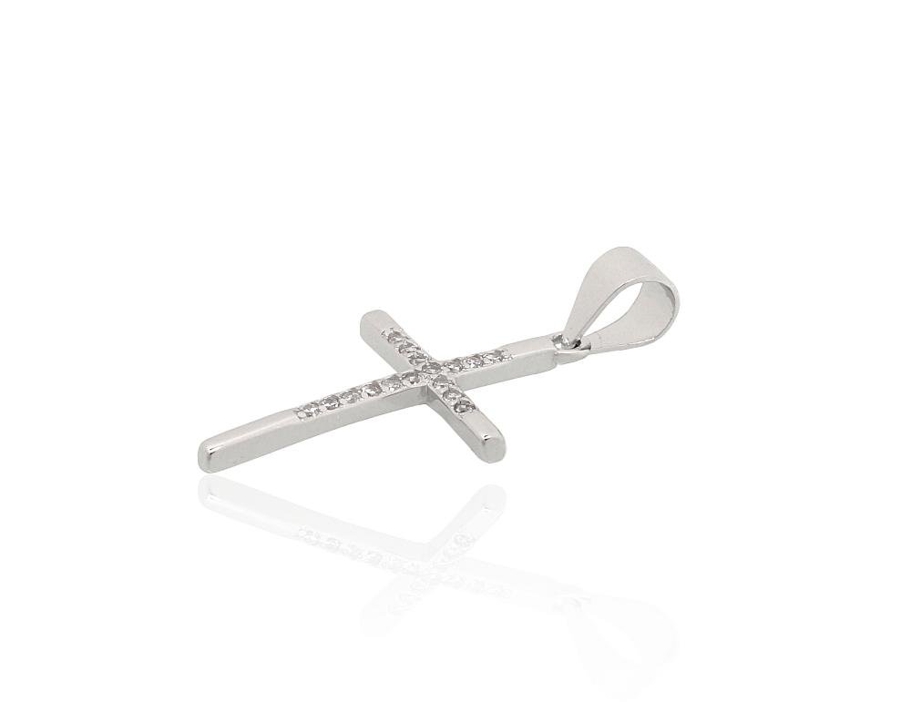 Silver pendant with Zirkons - Image 2