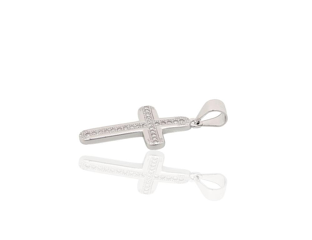 Silver pendant with Zirkons - Image 2