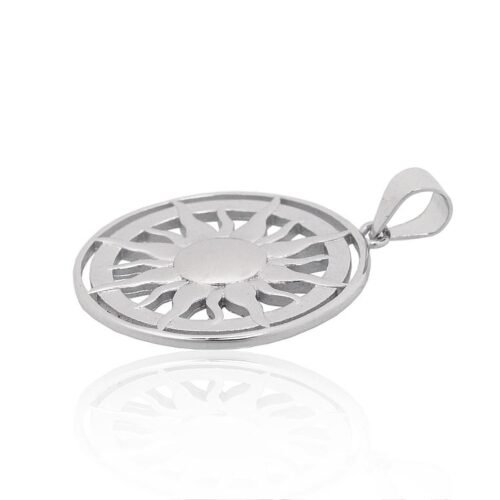 Alternative view of Silver pendant