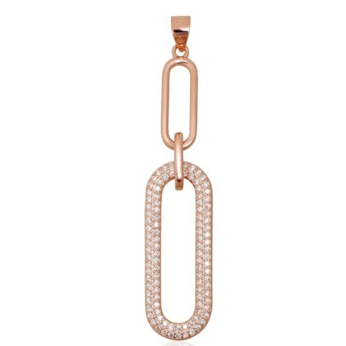 Silver pendant with Zirkons