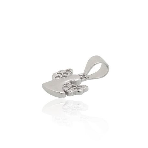Alternative view of Silver pendant with Zirkons