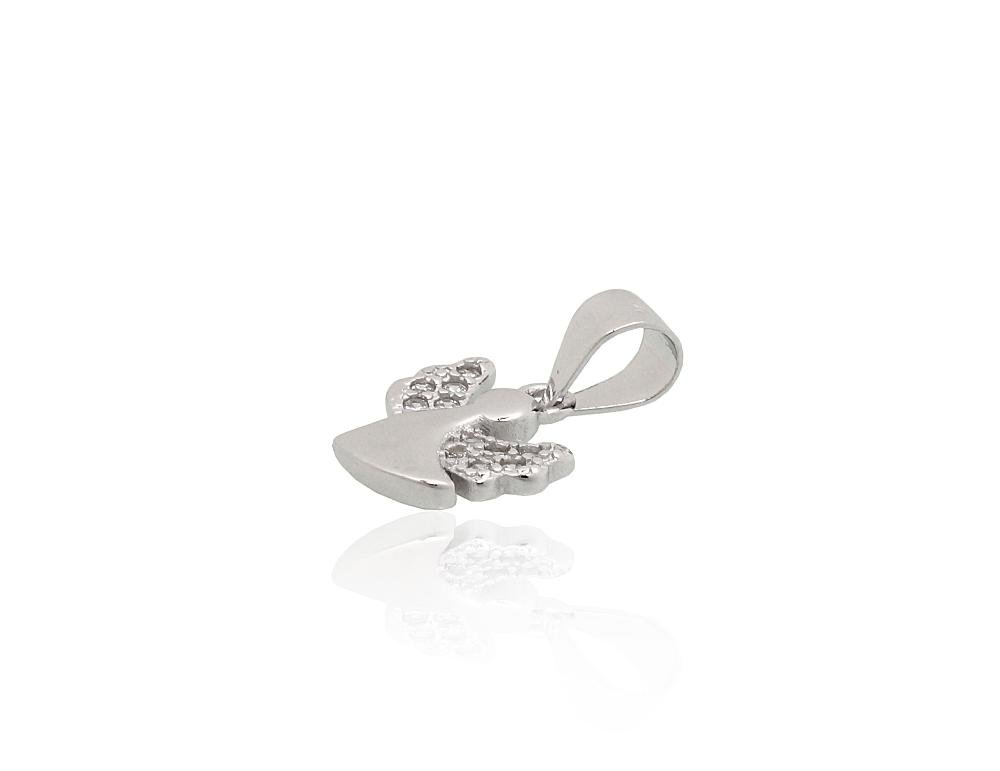 Silver pendant with Zirkons - Image 2