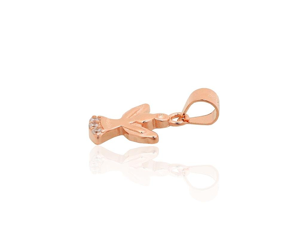 Silver pendant with Zirkons - Image 2