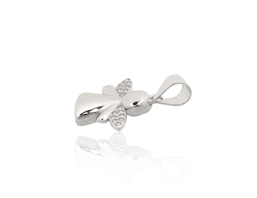 Silver pendant with Zirkons - Image 2