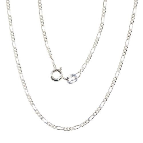 Silver chain Figaro 1,8 mm , diamond cut