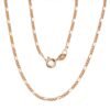 Silver chain Figaro 1,8 mm , diamond cut