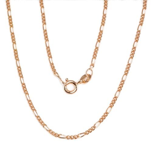 Silver chain Figaro 1,8 mm , diamond cut