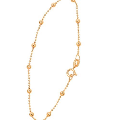 Silver chain Bead 1-3 mm