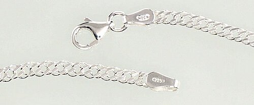 Alternative view of Silver chain Rombo 2,8 mm , diamond cut