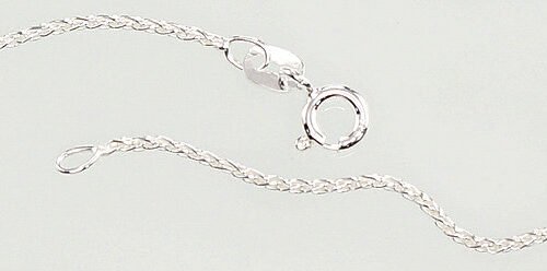 Alternative view of Silver chain Spiga 1,1 mm