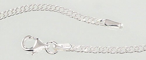 Alternative view of Silver chain Rombo 2 mm , diamond cut