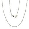 Silver chain Snake 1 mm