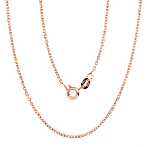 Silver chain Anchor round 1,1 mm
