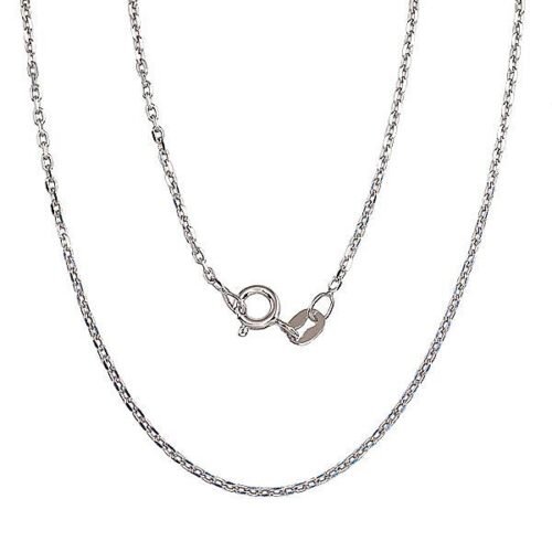 Silver chain Anchor 1.2 mm , diamond cut