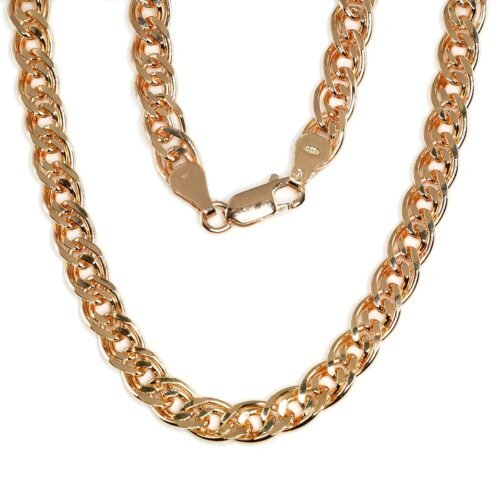gold plated silver chain bracelet 925 chain bracelet