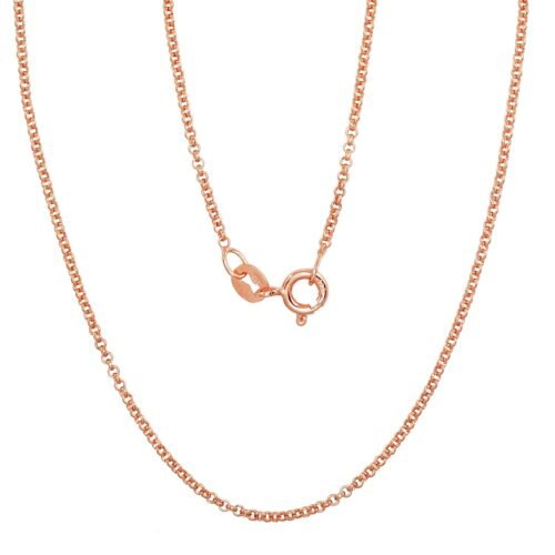 Silver chain Rollo 1 mm