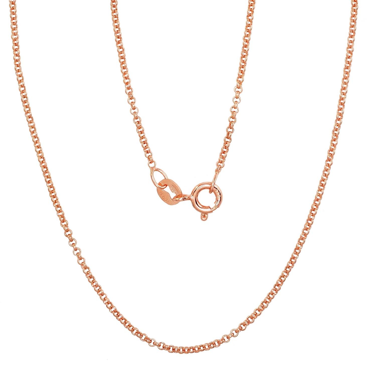 Silver chain Rollo 1 mm