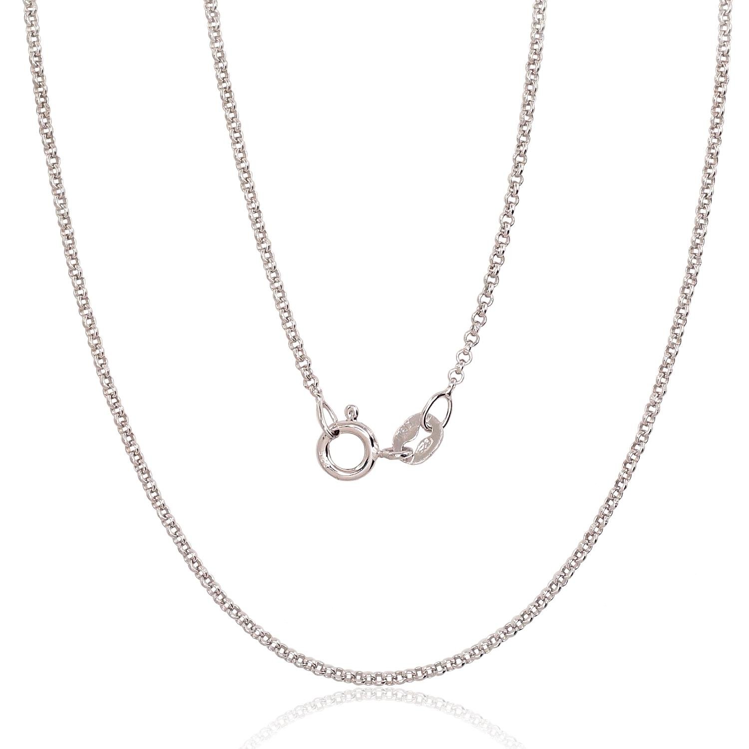 Silver chain Rollo 1 mm