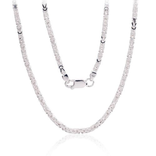 Silver chain Bizantine 2.5 mm