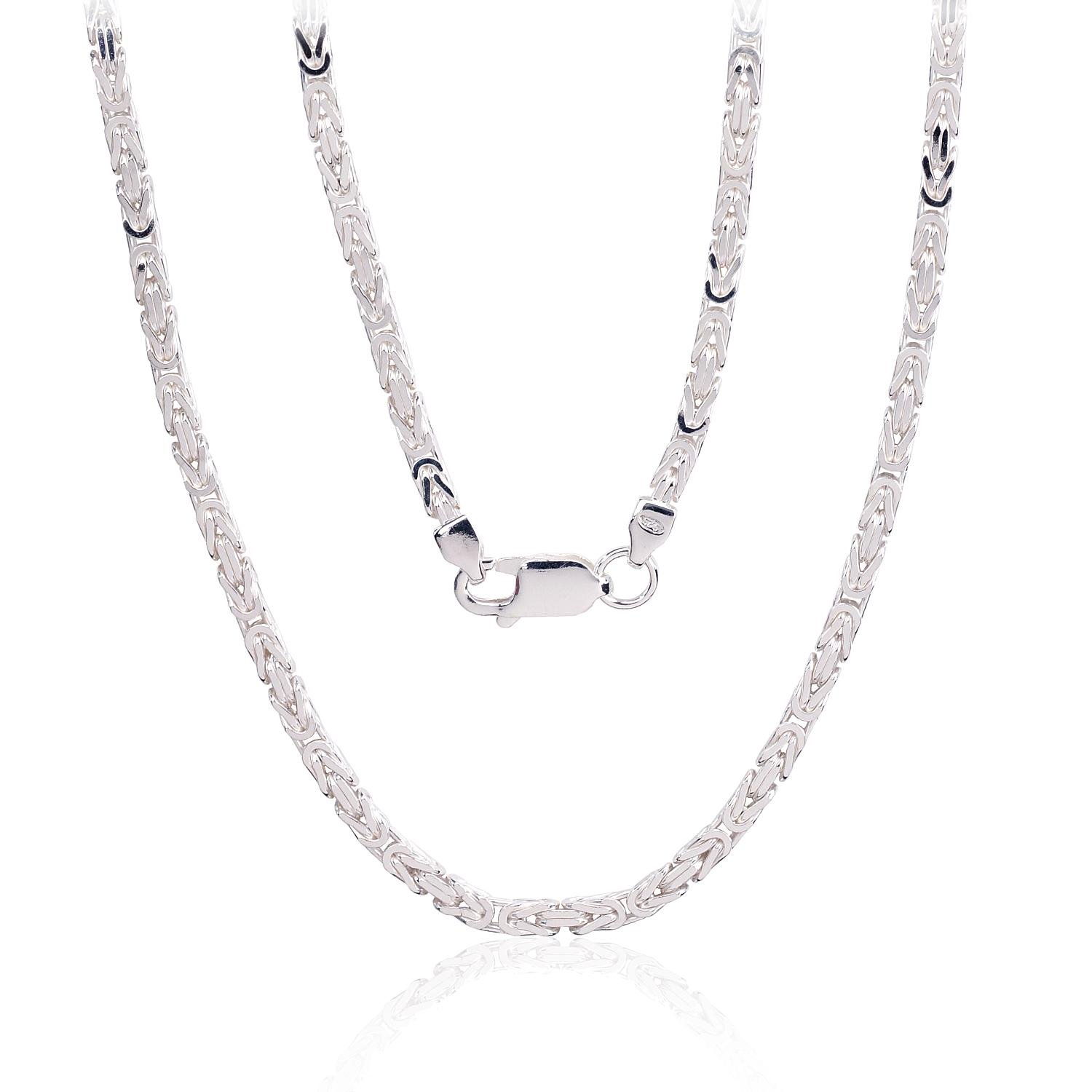 Silver chain Bizantine 2.5 mm