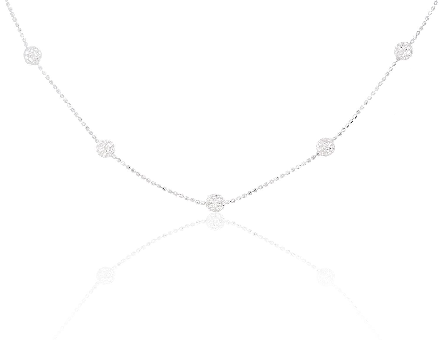 Silver necklace