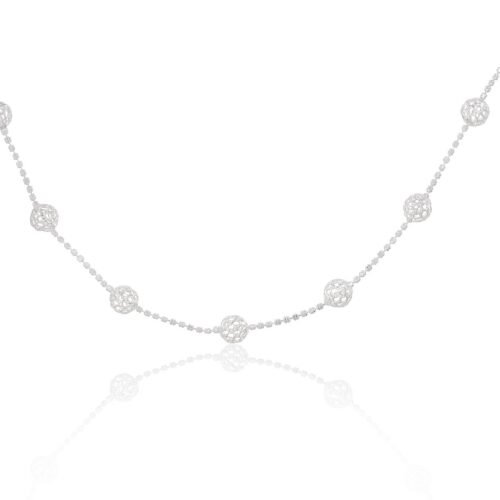 Silver necklace