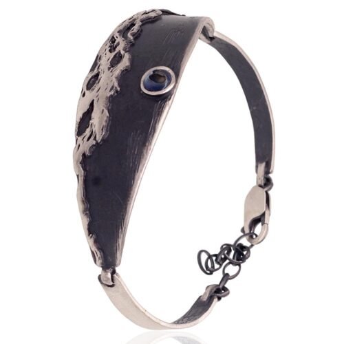Silver bracelet with Mother-of-pearl