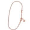 Silver bracelet with Zirkons