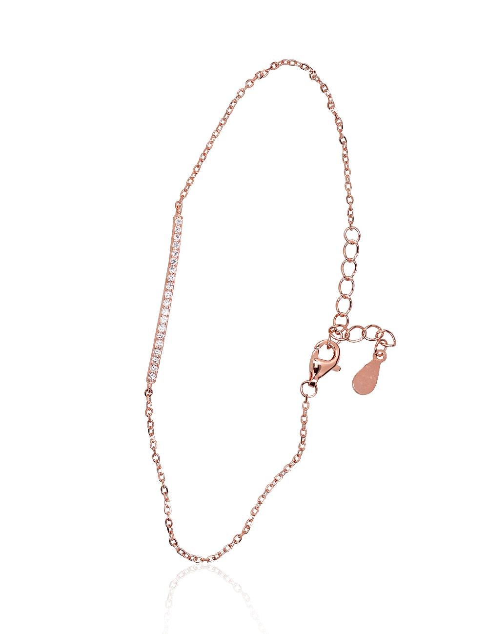Silver bracelet with Zirkons