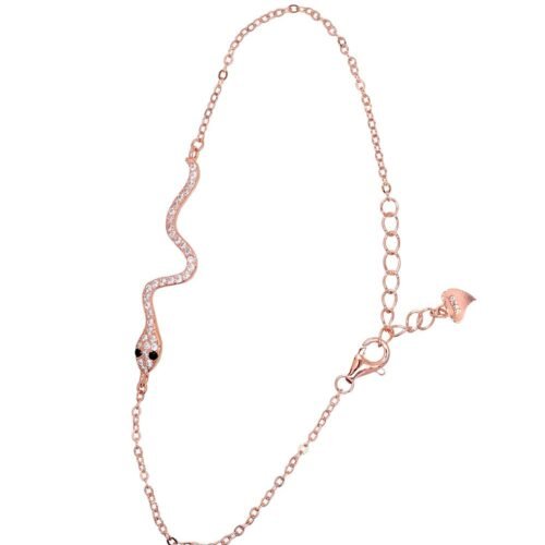 Silver bracelet with Zirkons