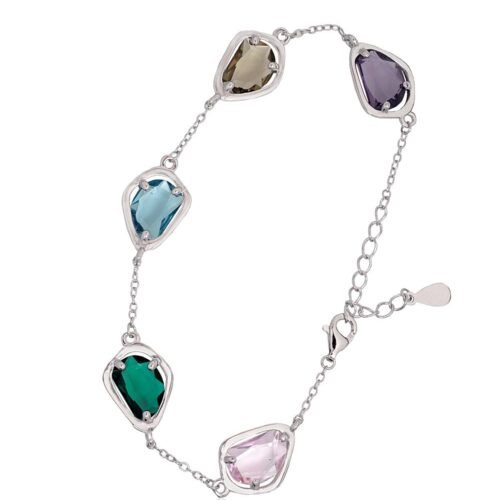 925 silver bracelets collection elegant chain gemstone designs
