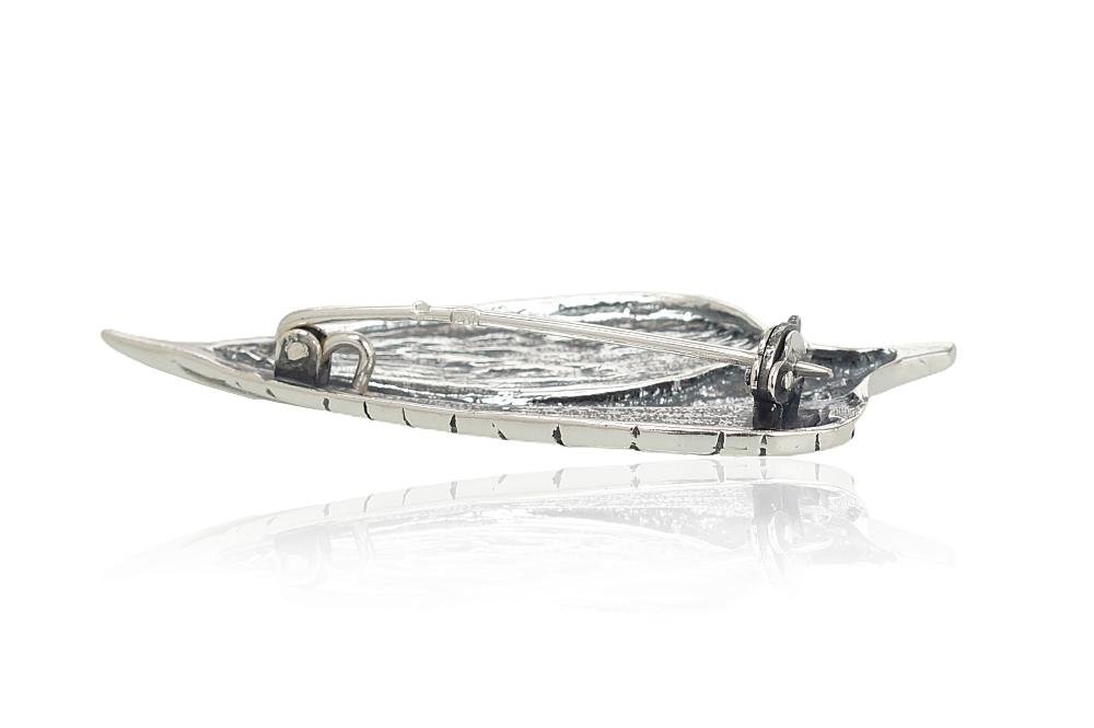 Silver brooch - Image 2