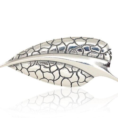 Silver brooch